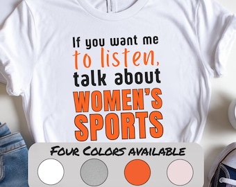 Funny Women's Sports T-Shirt: WNBA Fan Gift