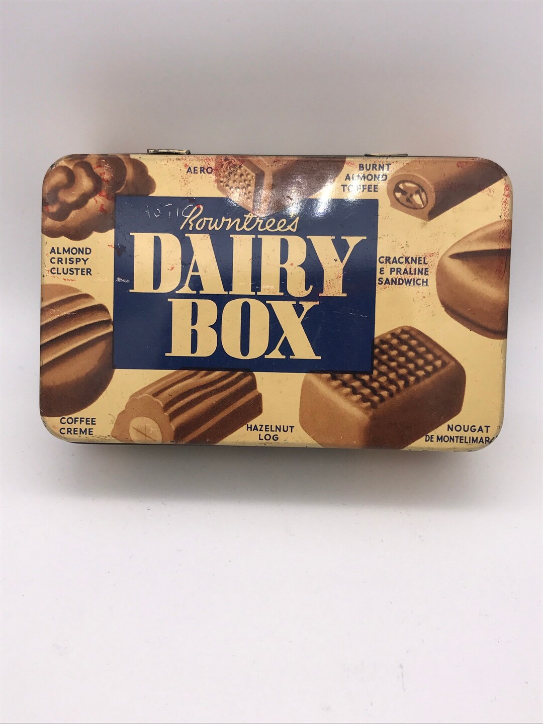 Vintage Rowntrees Dairy Box Chocolate Tin Etsy