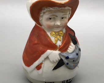 Vintage German Ceramic Mrs Gamp Miniature Jug