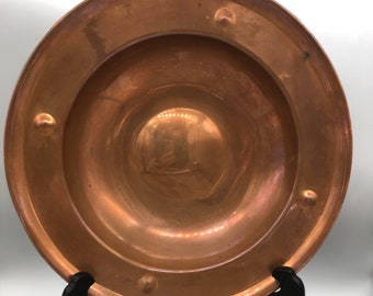 Arts and Crafts Style Copper Bowl by Linton