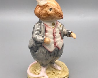 Brambly Hedge Royal Doulton Figure of Dusty Dogwood on his Wedding Day