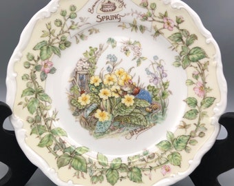 Brambly Hedge Royal Doulton Spring Story Tea Plate