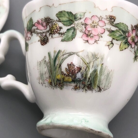 Jill Barklem - Royal Doulton - Coffee and Tea set (7) - Porcelain - Brambly  hedge - Catawiki