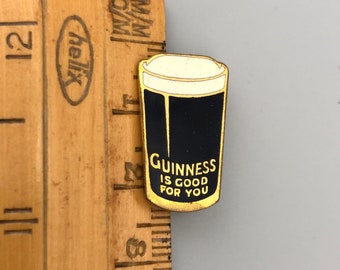 Vintage Guinness Is Good For You Enamel Pin Badge