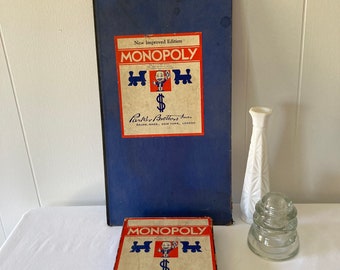 Antique Monopoly Game Parker Brothers Monopoly 1935 Monopoly