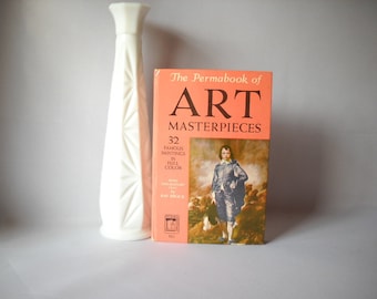 Vintage Book Permabook Art Masterpieces Reference Book Art Book Artist Book Paintings