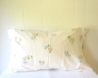 Vintage Morgan Jones Pillow Cases Floral Pillowcases Set of 2