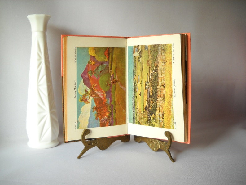 Vintage Book Permabook Art Masterpieces Reference Book Art Book Artist Book Paintings image 4