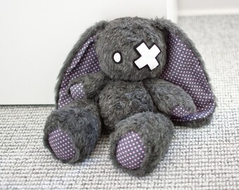 emo bunny plush