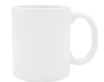 White Ceramic Sublimation Coffee Cup / Mug