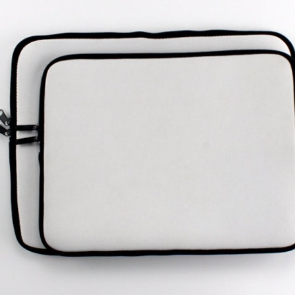 Blank 13" Computer Laptop Sleeve/ Case for Sublimation *Single Sided* Ready to Ship! *