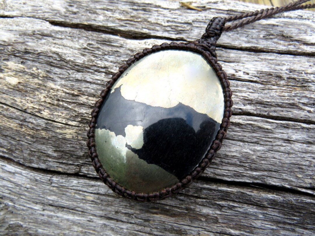 Apache Gold Healing Stone Necklace Apache Gold Jewelry Etsy UK