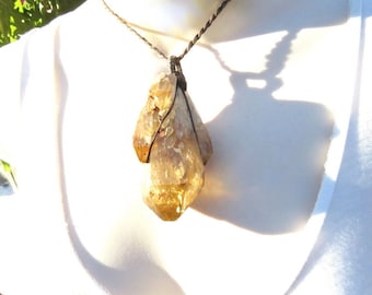 NATURAL CITRINE NECKLACE