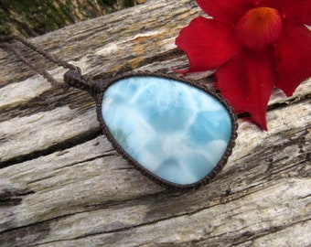 Christmas gift ideas for her, Larimar necklace, blue larimar necklace, best gemstone gifts, best gemstone gift ideas, larimar necklace