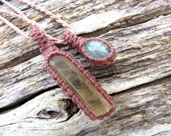 NATURAL CITRINE NECKLACE