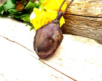 RARE Shangaan Amethyst crystal necklace, christmas gift ideas, zen seeker,  rare gemstones, crystal collector