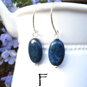 Choose your Gemstone / Sterling Silver Earrings / Long earrings / Short earrings / Sterling Silver Earrings / crystal wishbone earrings /