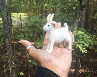 Needle Felted Billy Goat MADE TO ORDER
