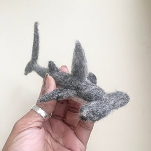 Needle Felted Hammerhead Shark MADE TO ORDER