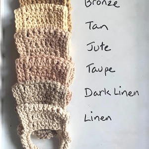 One Crochet Kitchen Towel Holder, Lots of Color Options - Made to Order image 10