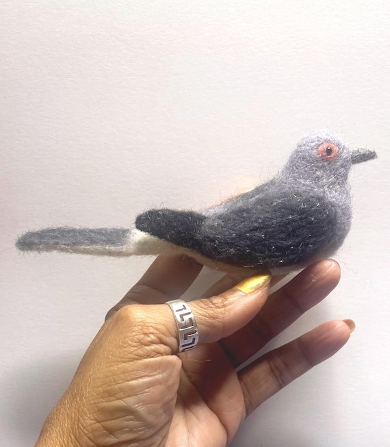 Needle Felted Australian Diamond Dove MADE TO ORDER