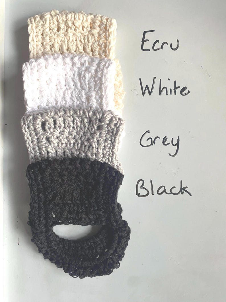 One Crochet Kitchen Towel Holder, Lots of Color Options - Made to Order image 11