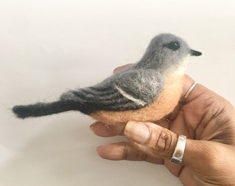 Needle Felted Say’s Phoebe MADE TO ORDER