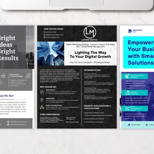 3 Clean Professional Capability Statement Template (CANVA)