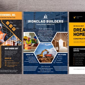 3 Modern Illustrierte Capability Statement Vorlage (CANVA)