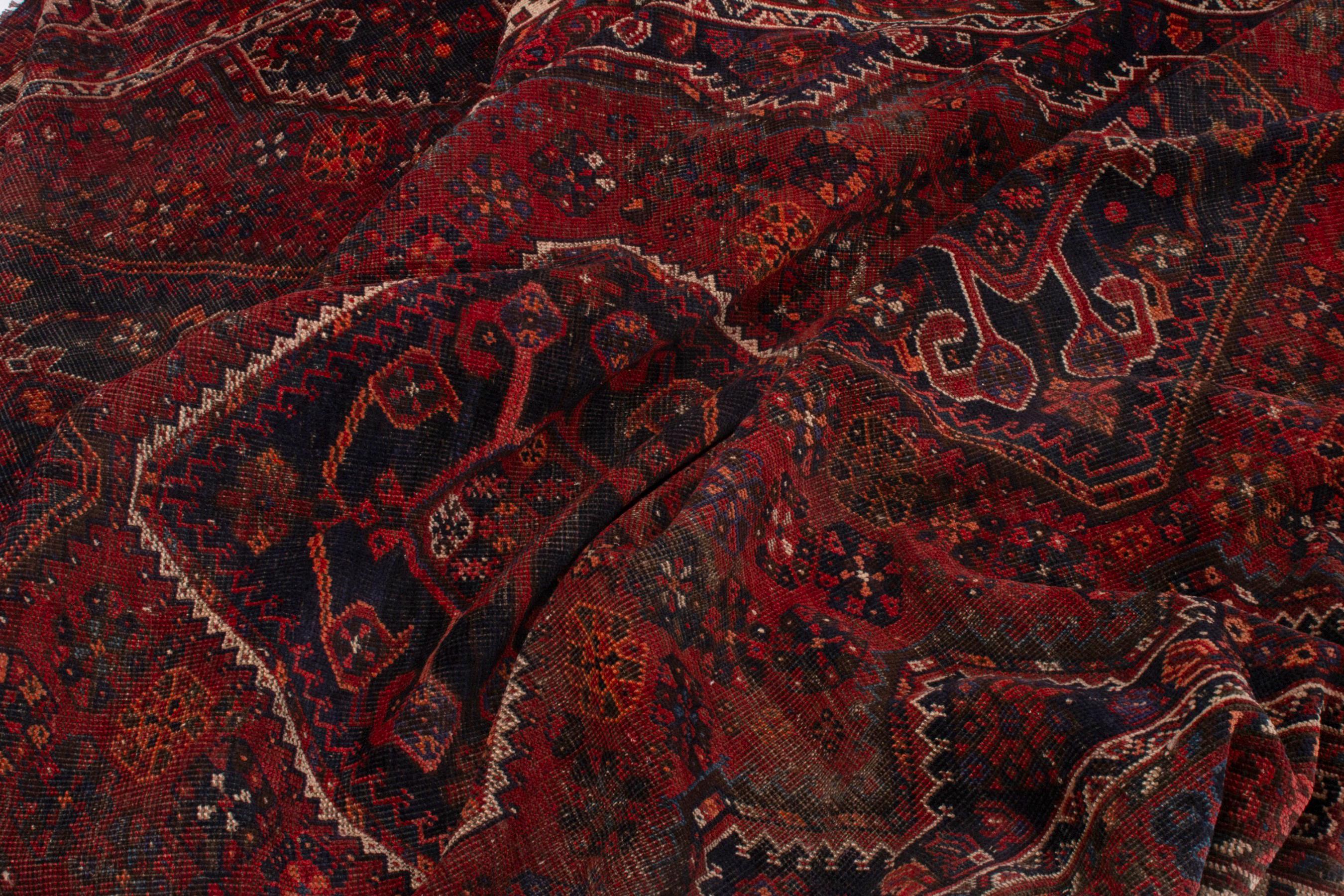 7x10 Vintage Rug, Turkish Rug, Red Rug, Area Rug, Anatolian Oushak Rug, Living Room Rug, Bedroom Rug, Antique Rug, Home Decor, 6'10"x9'8"