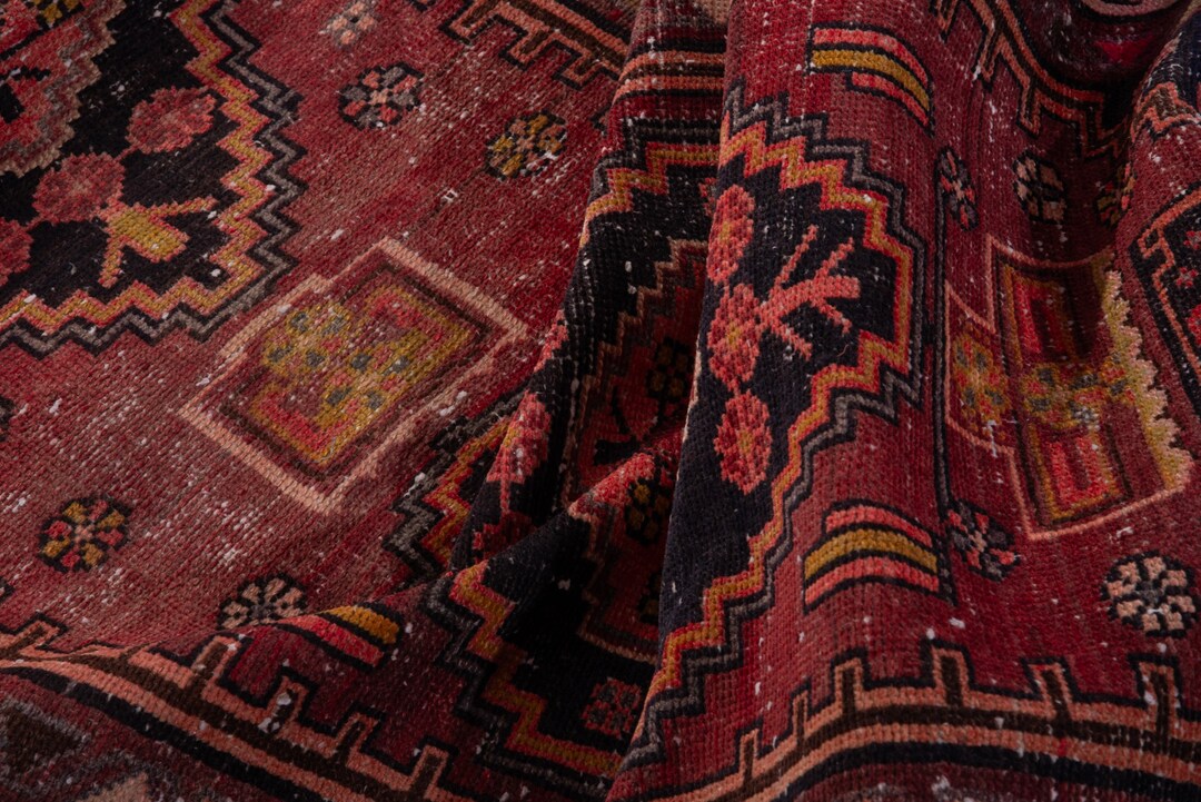 3x10 Runner Rug, Turkish Rug, Vintage Rug, Pink Rug, Stair Rug