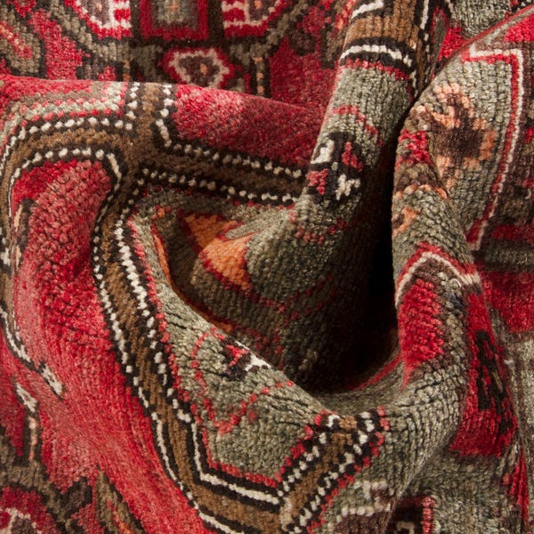 4x7 Vintage Rug, Turkish Rug, Red Rug, Anatolian Rug, Handmade Rug, Bedroom Rug, Scatter Rug, Small Rug, Entry Rug, Oushak Rug, 3'7"x6'9"