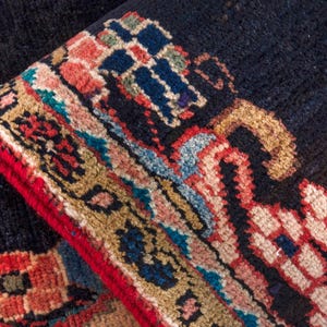 3x8 Runner Rug, Turkish Rug, Vintage Rug, Colorful Rug, Stair Rug, Entryway Rug, Hallway Rug, Kitchen Carpet, Boho Corridor Rug, 2&#39;9&quot;x8&#39;2&quot;