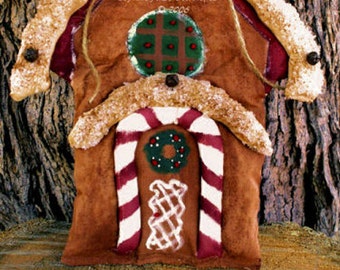 Christmas Gingerbread House E Pattern