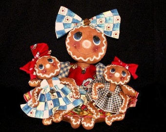 Gingerbread Dolls E Pattern