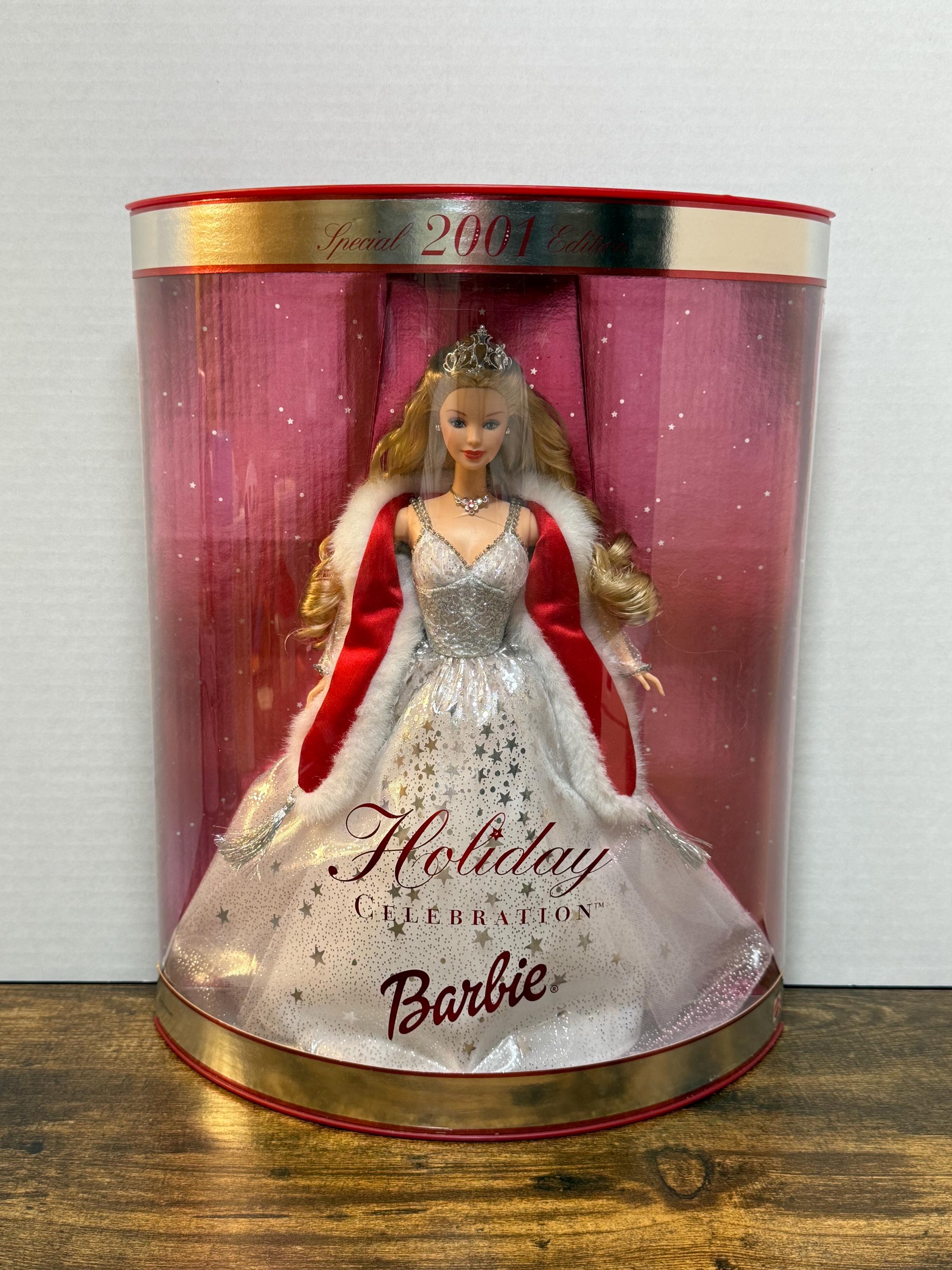 Special Edition 2001 Holiday Celebration Barbie - Etsy
