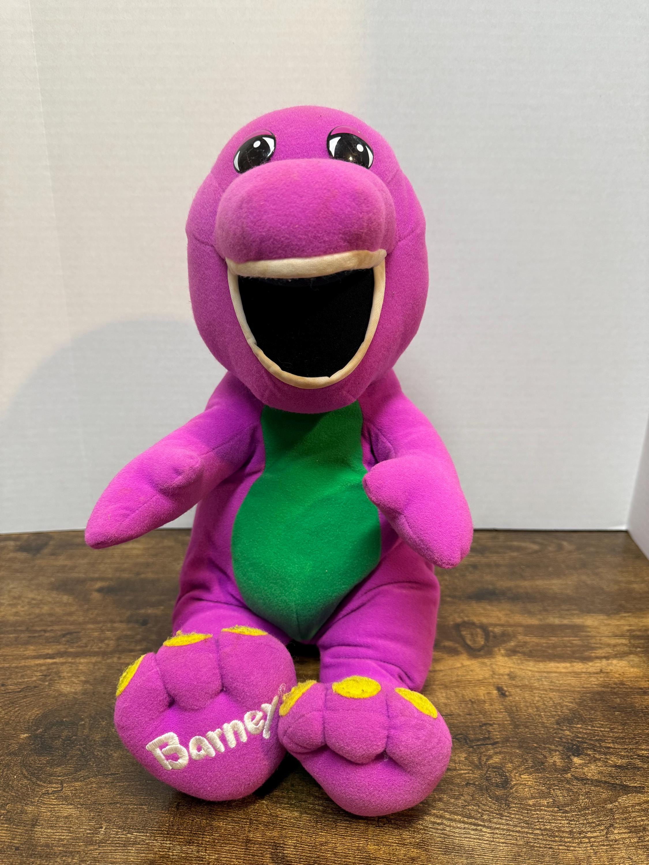 Vintage 1992 Playskool Talking Barney 18” Plush Doll - TESTED & WORKS