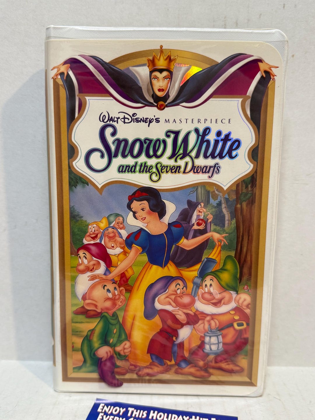 Vintage Walt Disney Snow White and the Seven Dwarfs VHS Clamshell ...