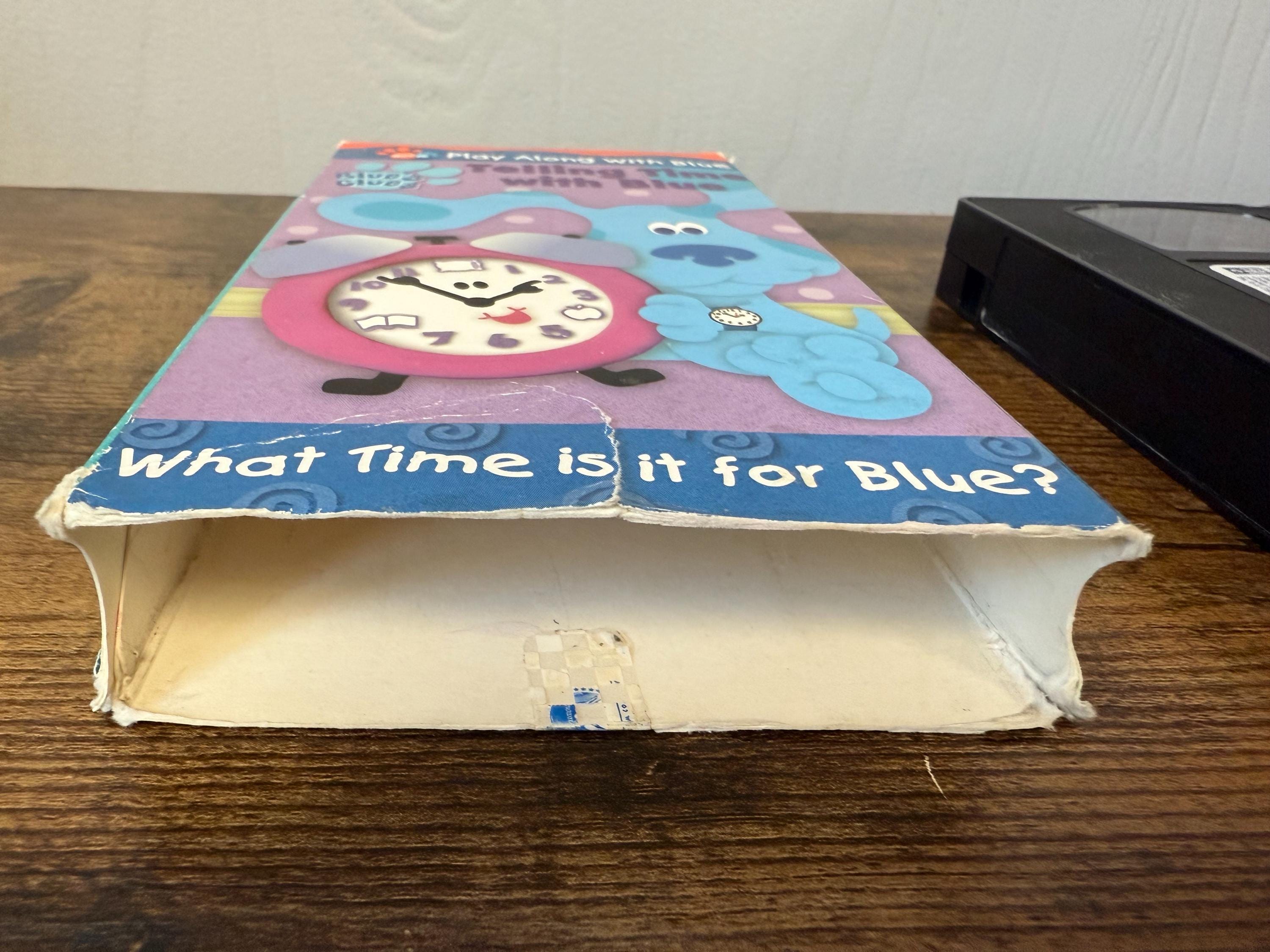 Nick Jr. 2002 VHS Blues Clues Telling Time With Blue - Etsy