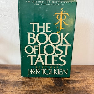The Book Of Lost Tales by J R R Tolkien 1984 Houghton Hardcover Middle Earth