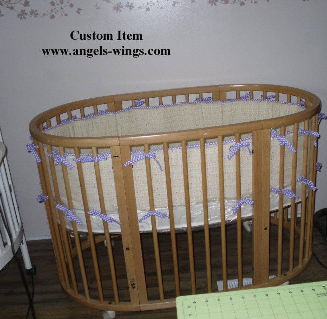 Crib Bumper Custom Made to fit Stokke Sleepi Made with Etsy
