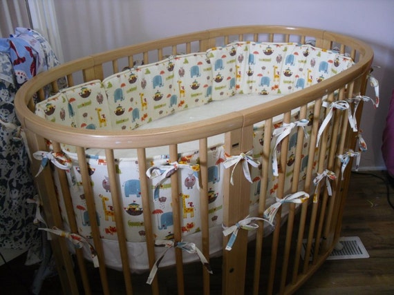 custom crib bumper