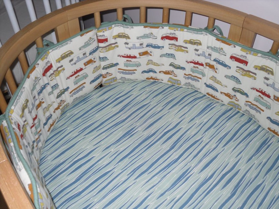 Crib Bumper Custom Made to fit Stokke Sleepi Made with Etsy