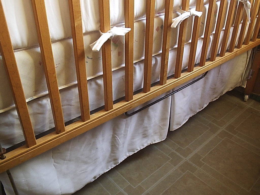 Custom Standard Crib Pleated Bedskirt Made with Client's Etsy 日本