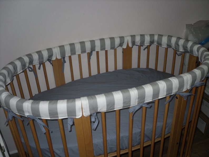 Stokke Crib Rail Covers .. Set of 4 Custom Made with Etsy