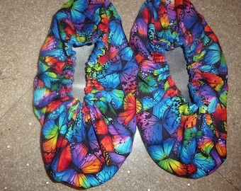 Bowling Shoe Covers Butterfly Theme