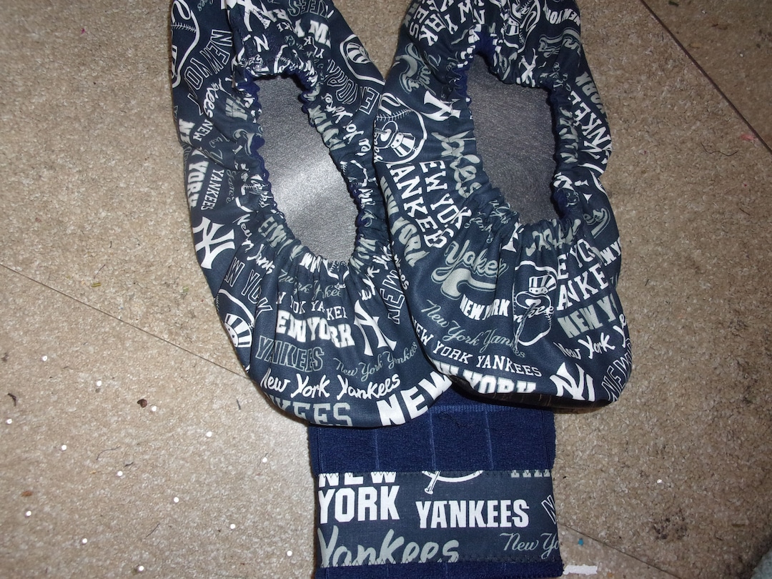 New York Yankees Bowling Shoe Covers W/ Matching Towel Etsy