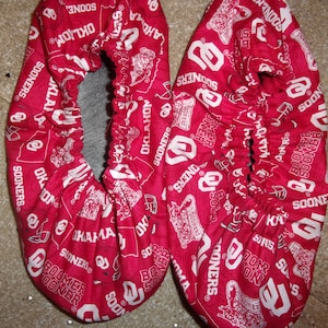 Oklahoma Sooners Theme  Bowling shoe covers