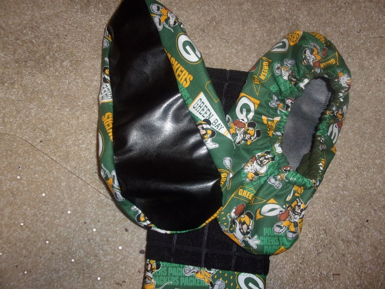 Green Bay Packers w/ mickey mouse Theme Bowling shoe Etsy