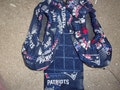New England Patriots Bowling shoe covers w/ matching towel